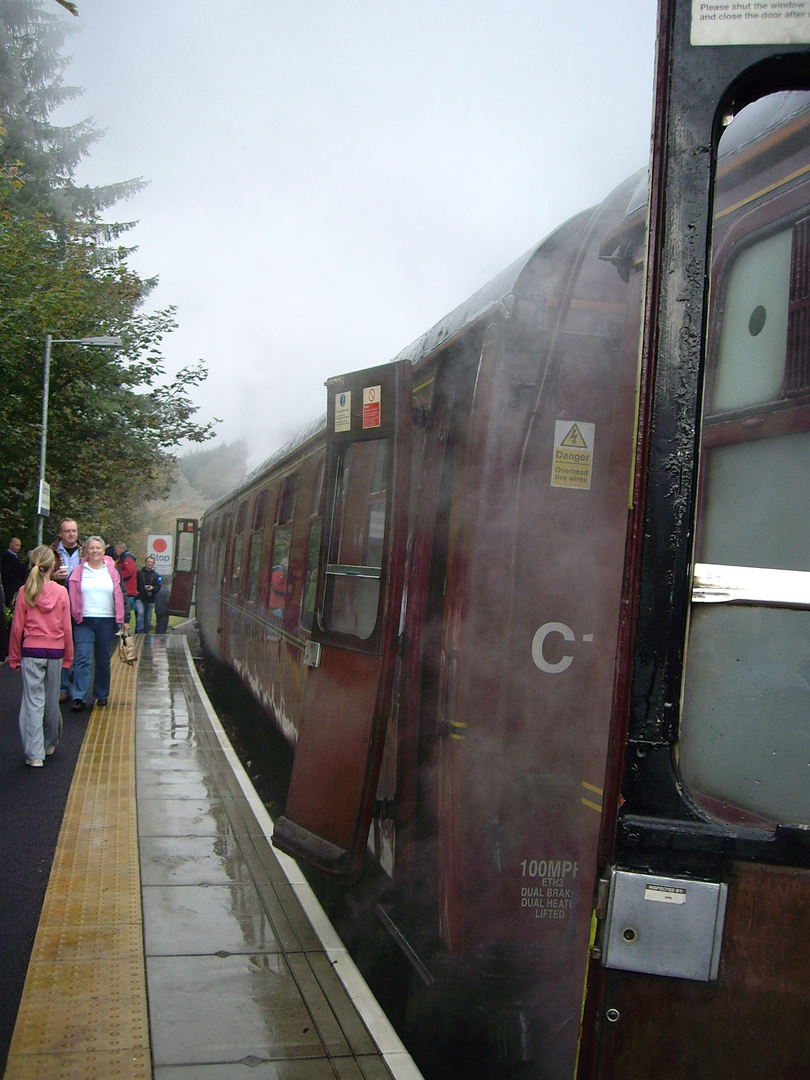 View from the Jacobite Steam Train