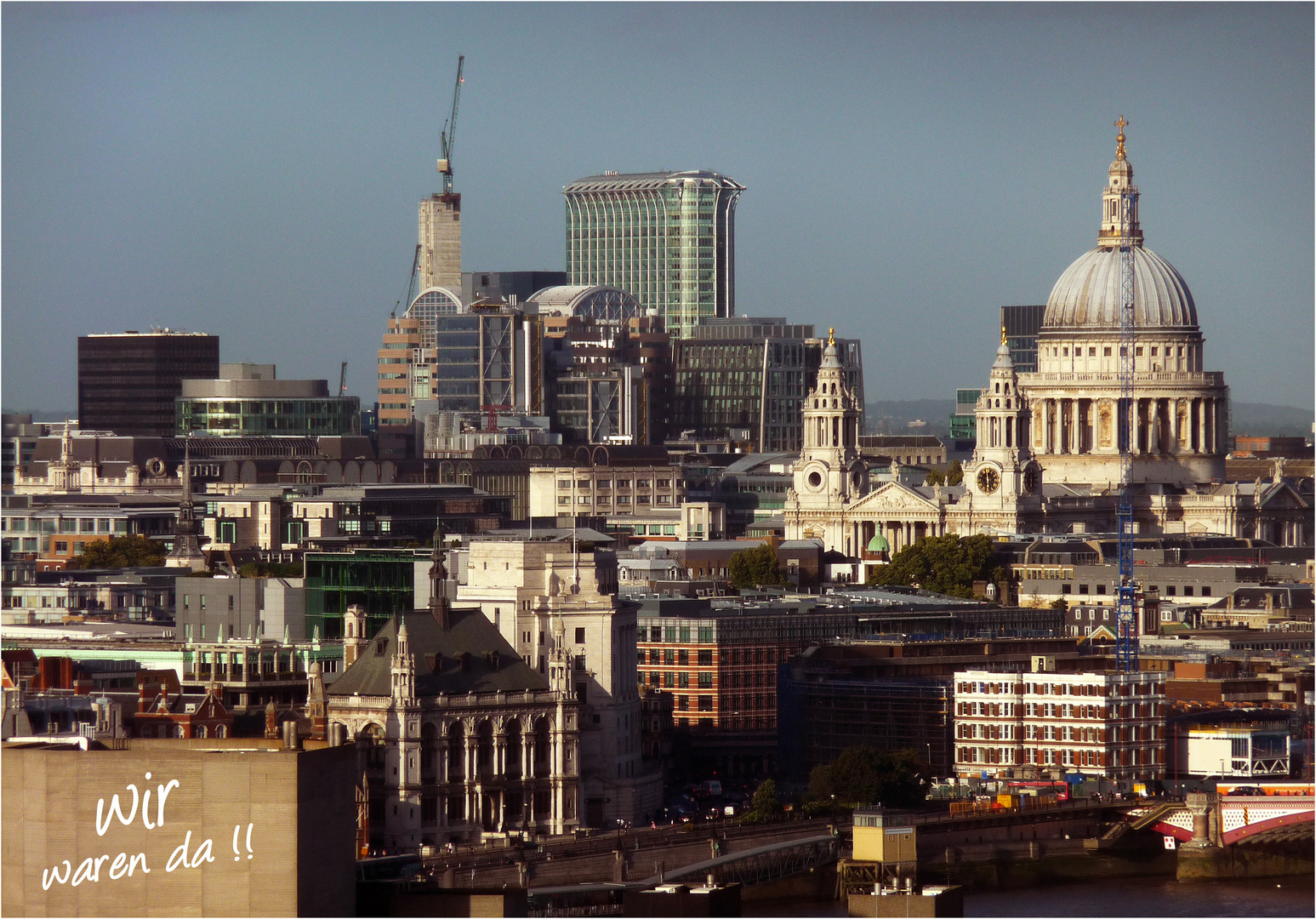 view from the london eye