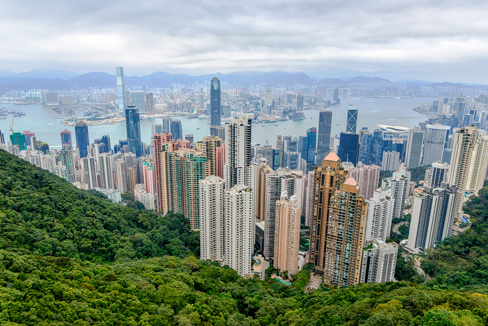 View from the Peak ( Honkong)