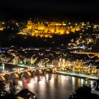 View from the "Philosophenweg" at Heidelberg