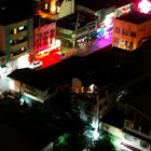 View from the roof at night