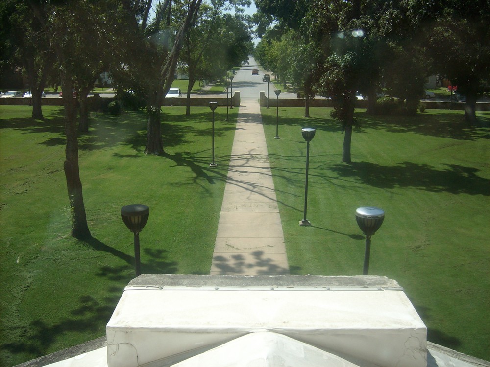 view from the second level