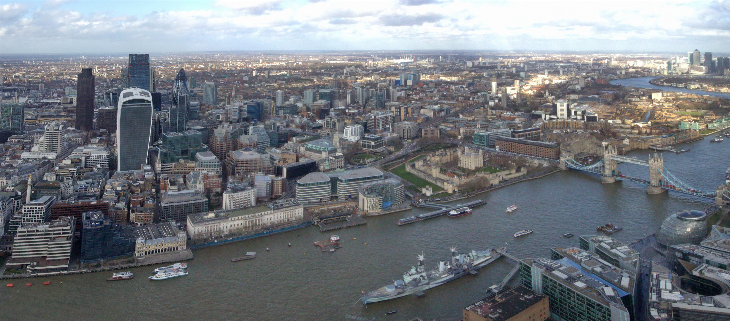 view from the shard I