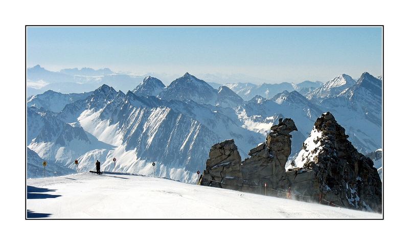 View from the ski slope