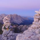 View from the summit of Sas de Pütia/Peitlerkofel to the Odle/Geislerspitzen - Terra Ladina