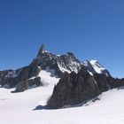 View from The Vallee Blanche, Chamonix, France