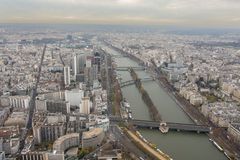 View from Tour Eiffel - Pont de Bir Hakeim and Maison Radio France - 11