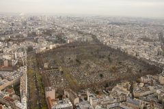 View from Tour Montparnasse - Cimetière du Montparnasse - 01