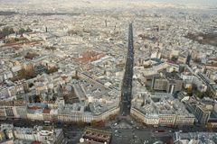 View from Tour Montparnasse - Rue de Rennes - 02