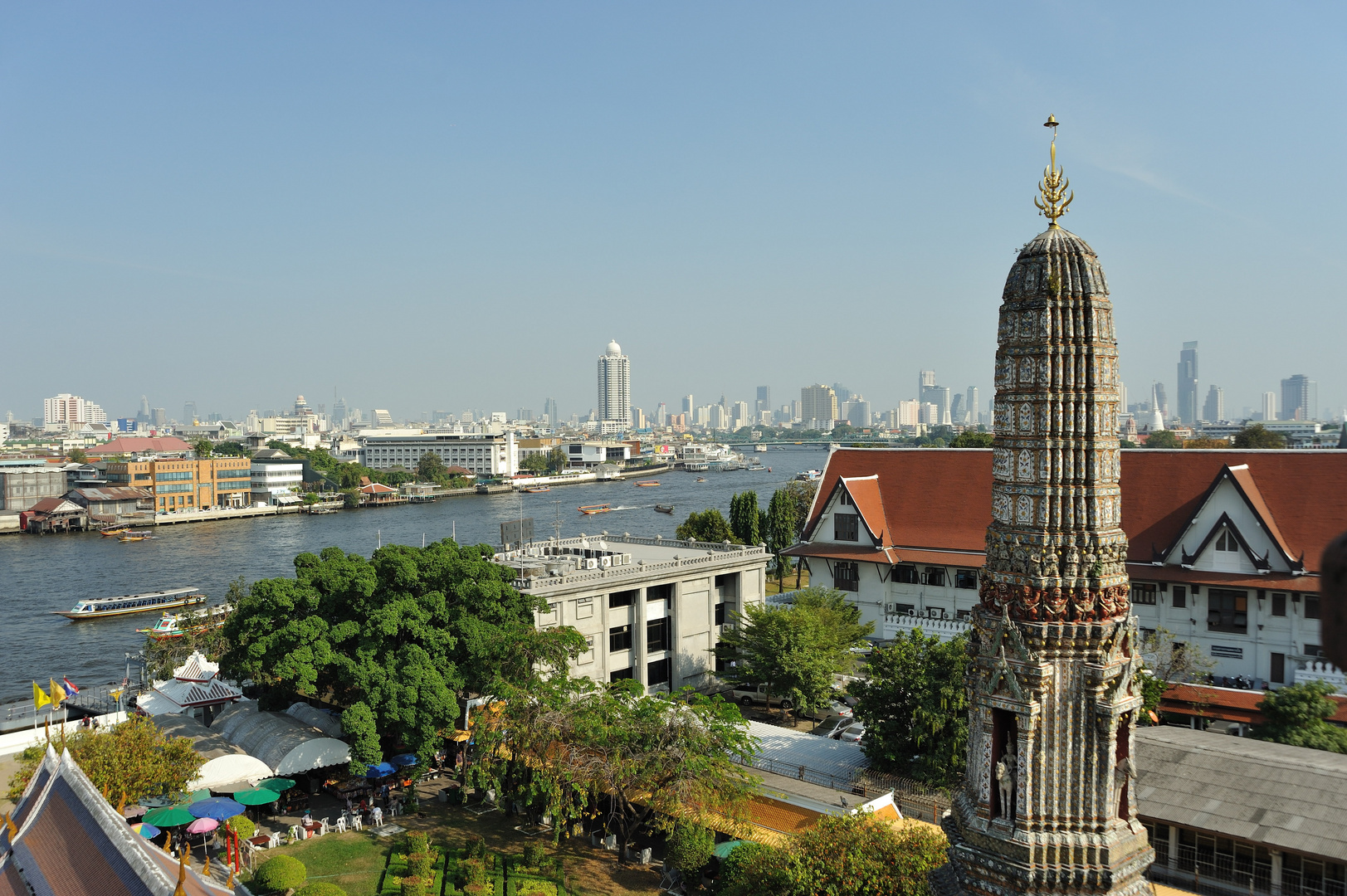 View from Wat Arun