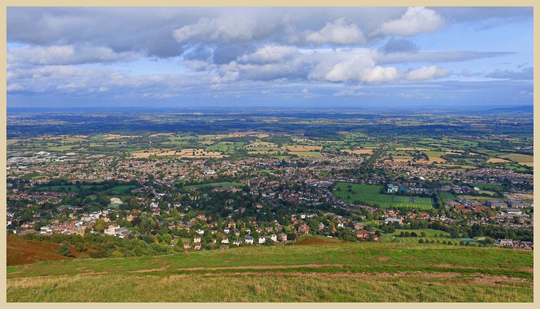 view from Worcestershire Beacon