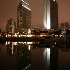 View Hyatt from Sea Port Village / by night