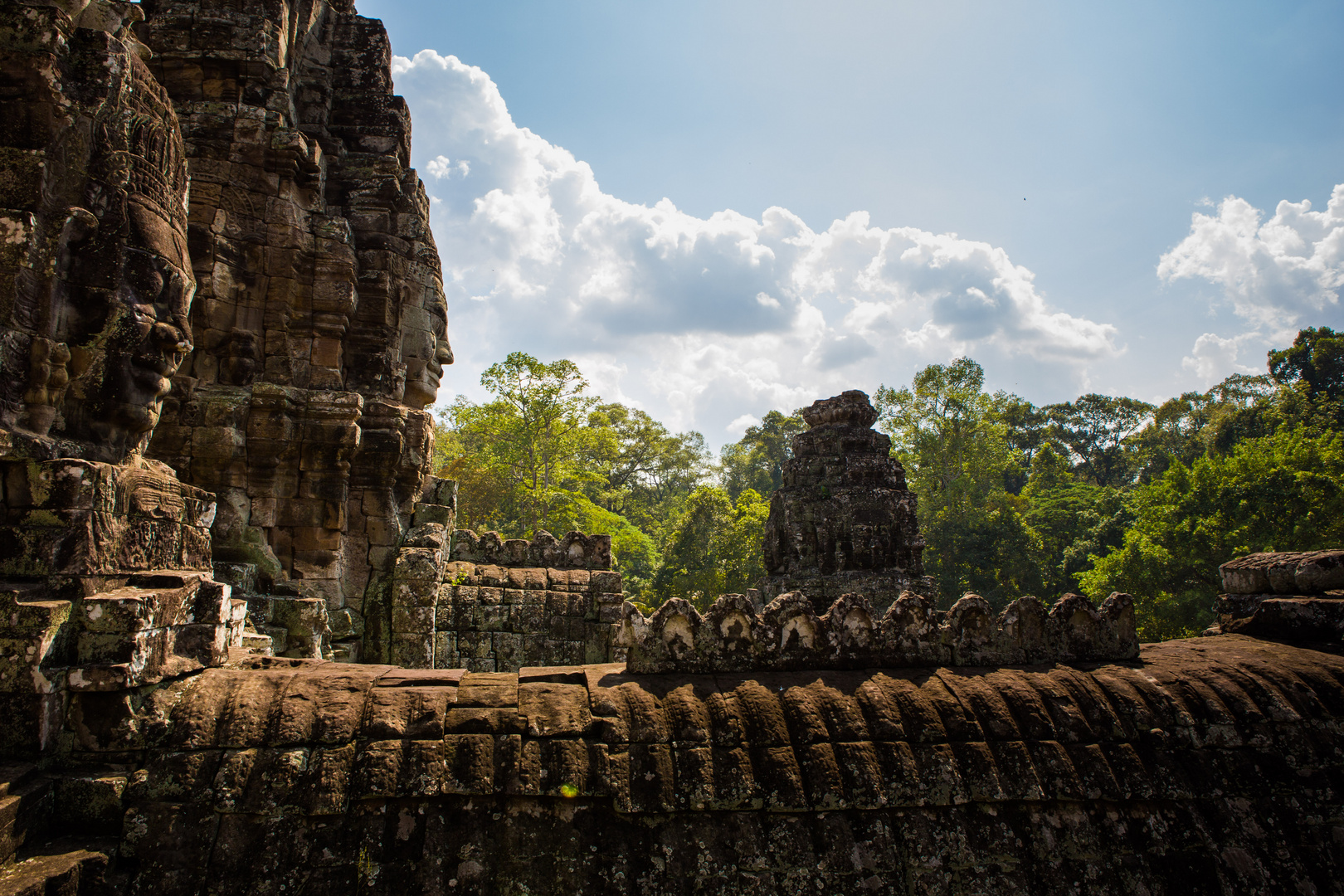 View in Angkor Wat