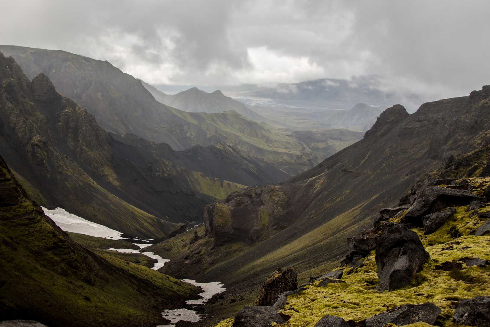 view in the valley