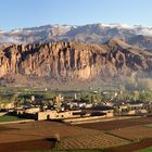 View of Bamiyan at dawn