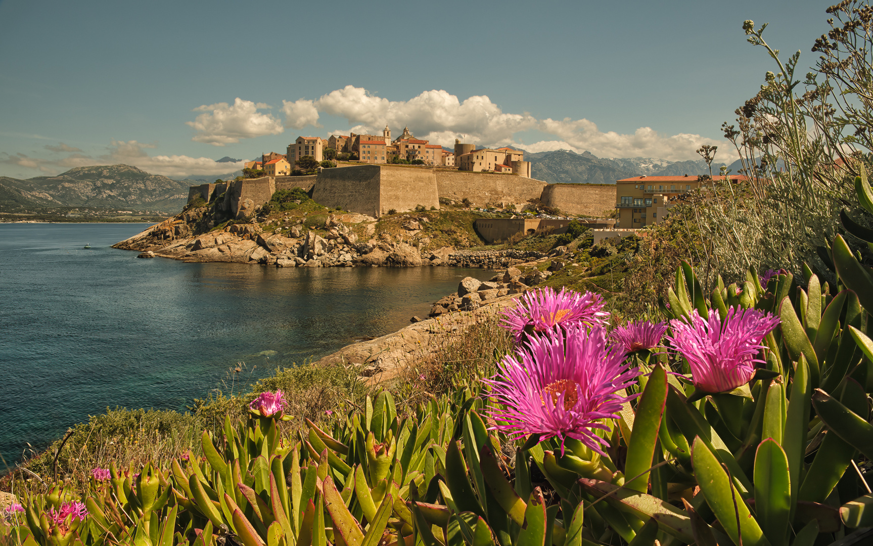 View of Calvi, Corsica