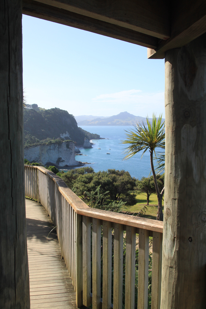 View of Cathedral Cove