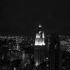 View of Downtown Manhattan at Night