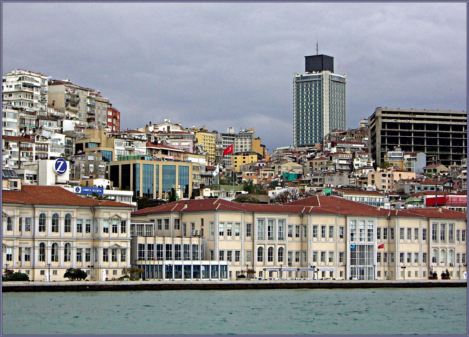 View of Istanbul from the water