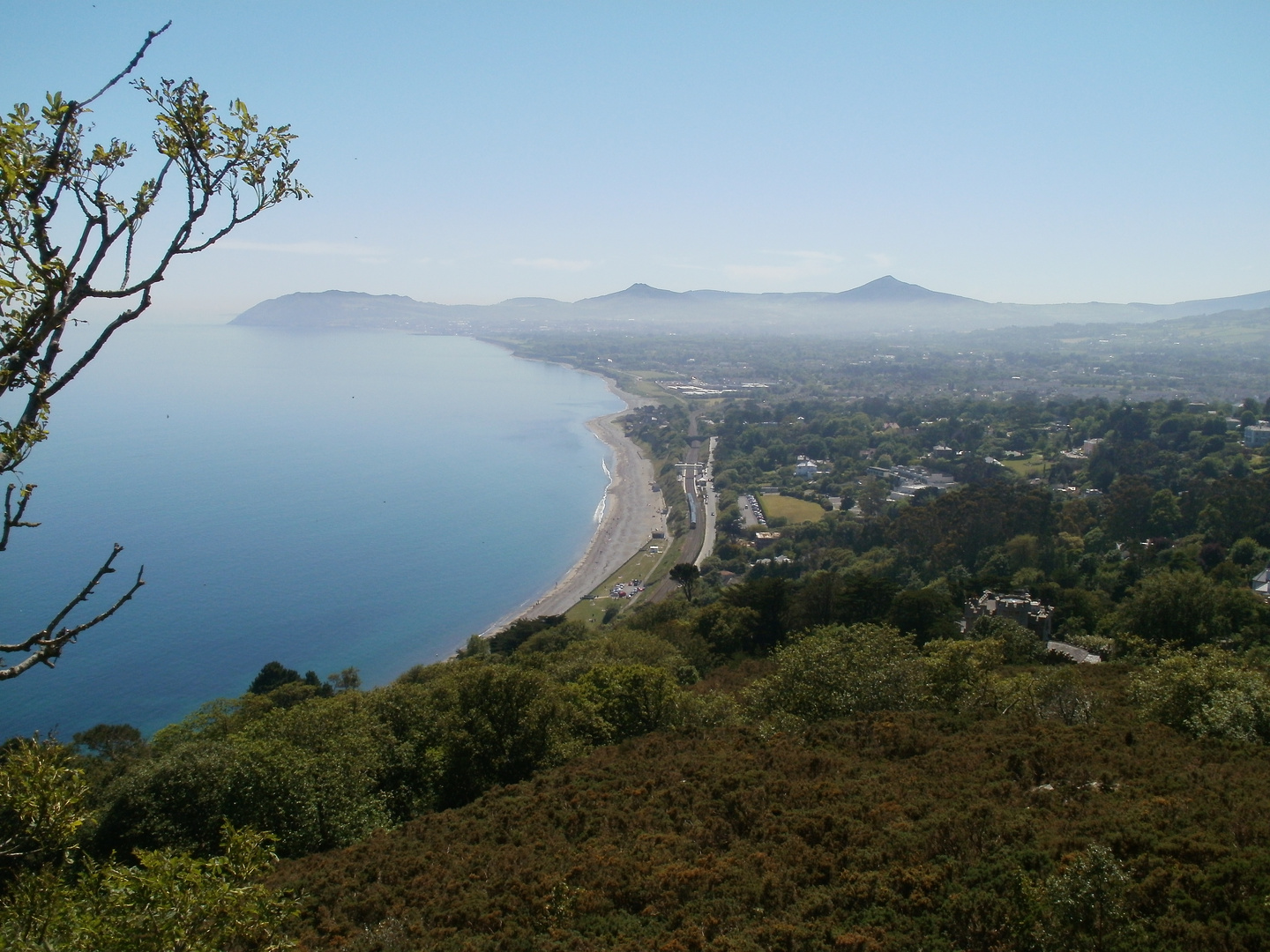 View of Killiney Bay from Killiney Hill