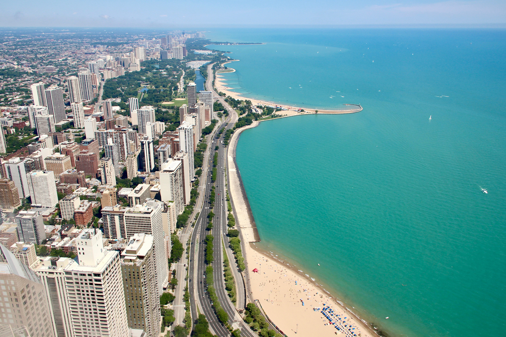 View of Lake Michigan