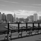 View of Manhattan from the Brooklyn promenade