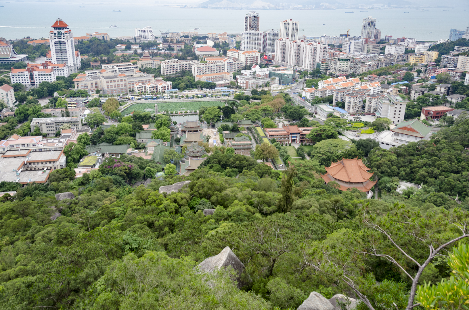 View of Nanputuo Temple