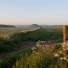 View of Silbury Hill from Avebury