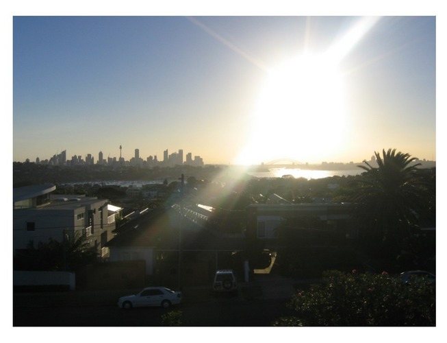 View of Sydney form a park of the Dover Heights