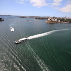 View of Sydney harbour