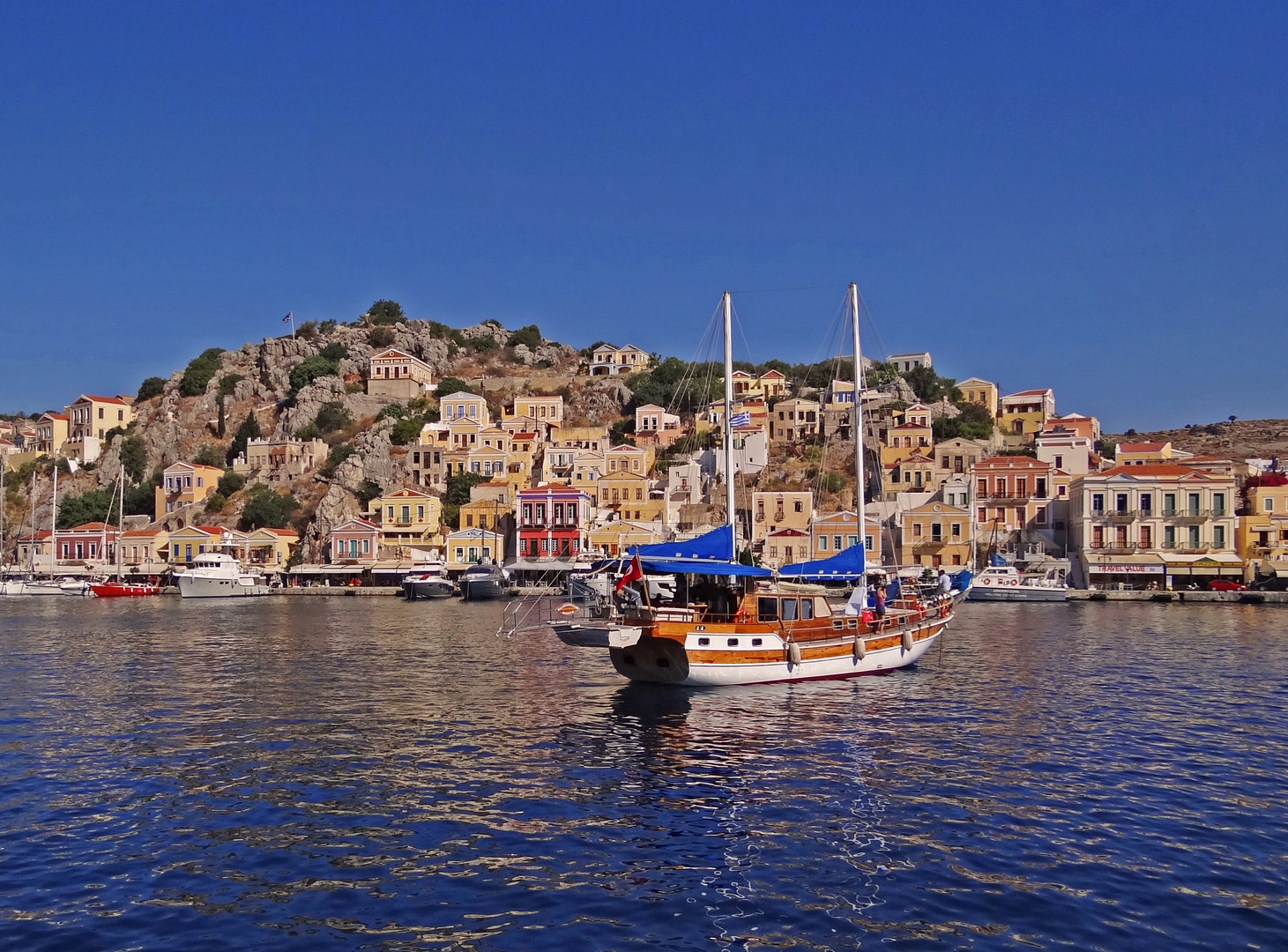 View of Symi