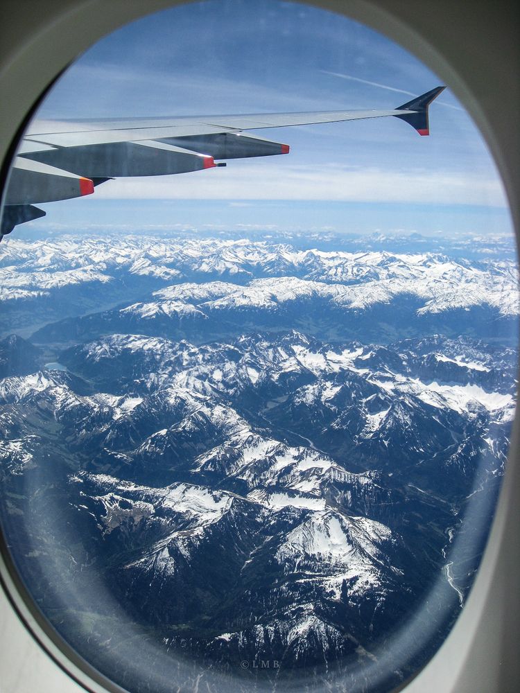 View of the Alps