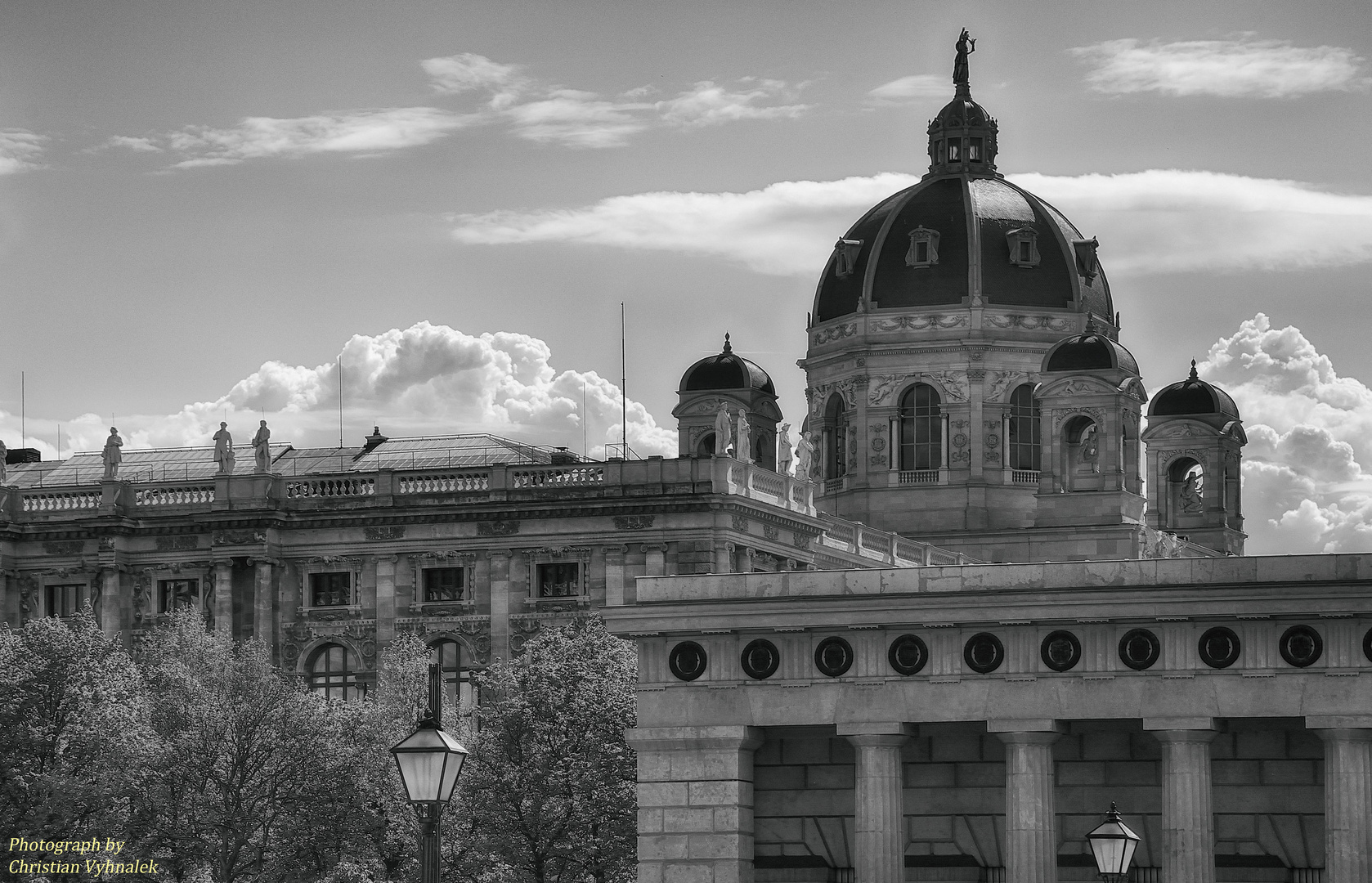 View of the Museum of Art History in Vienna