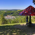 View of the valley