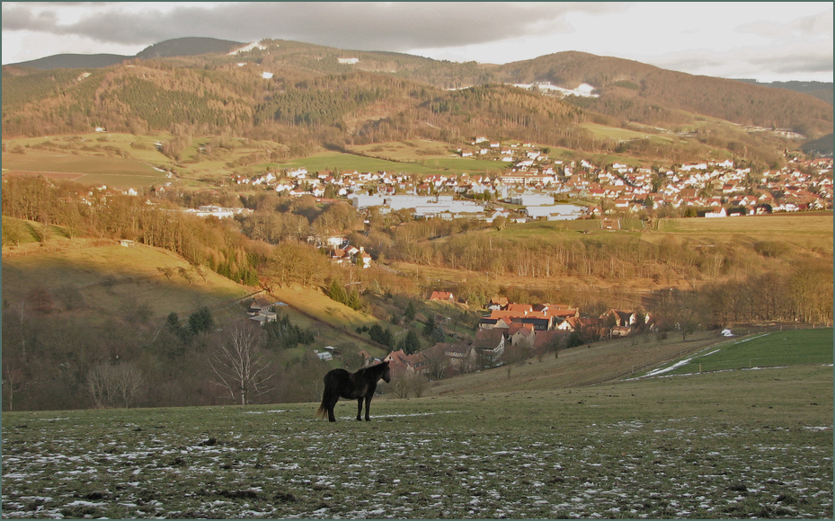 view of the valley