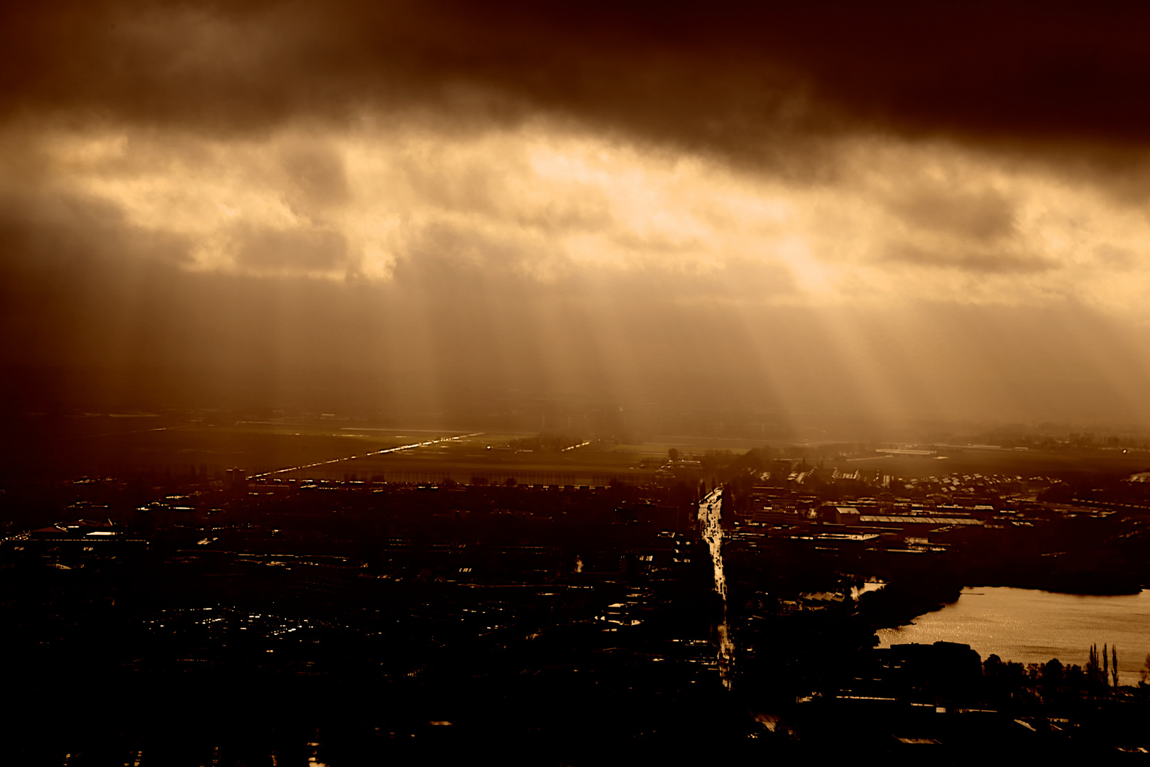 View on Amsterdam...