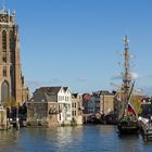 View on Dordrecht from the water