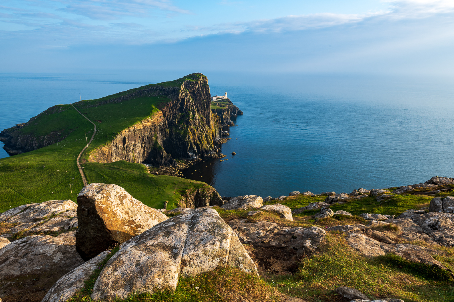 View on Neist Point Lighthouse, Isle of Skye