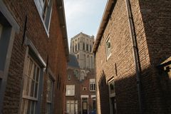 view on the city cathedral