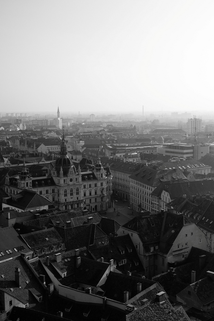 View over Graz