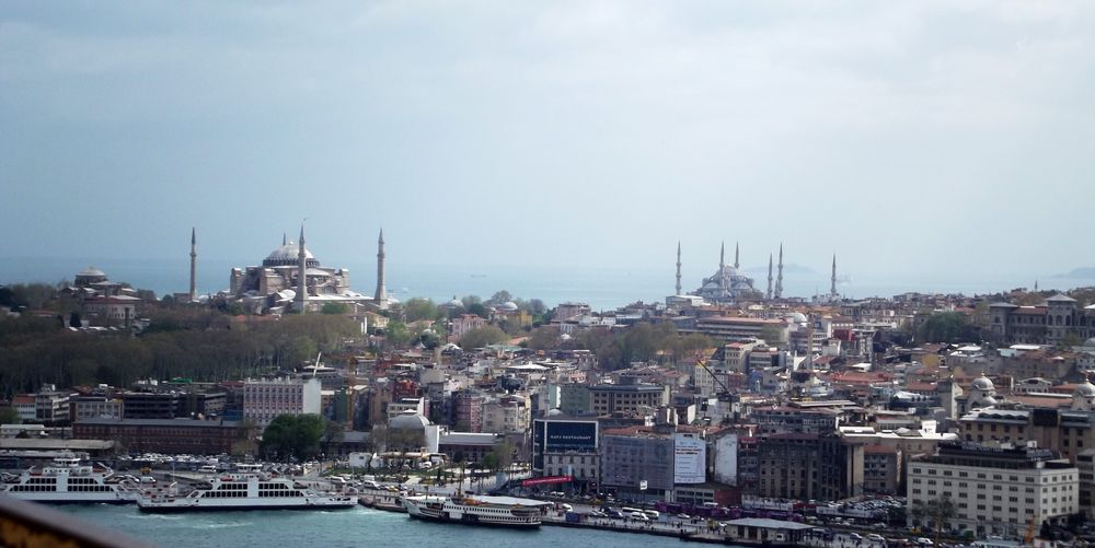 view over Istanbul