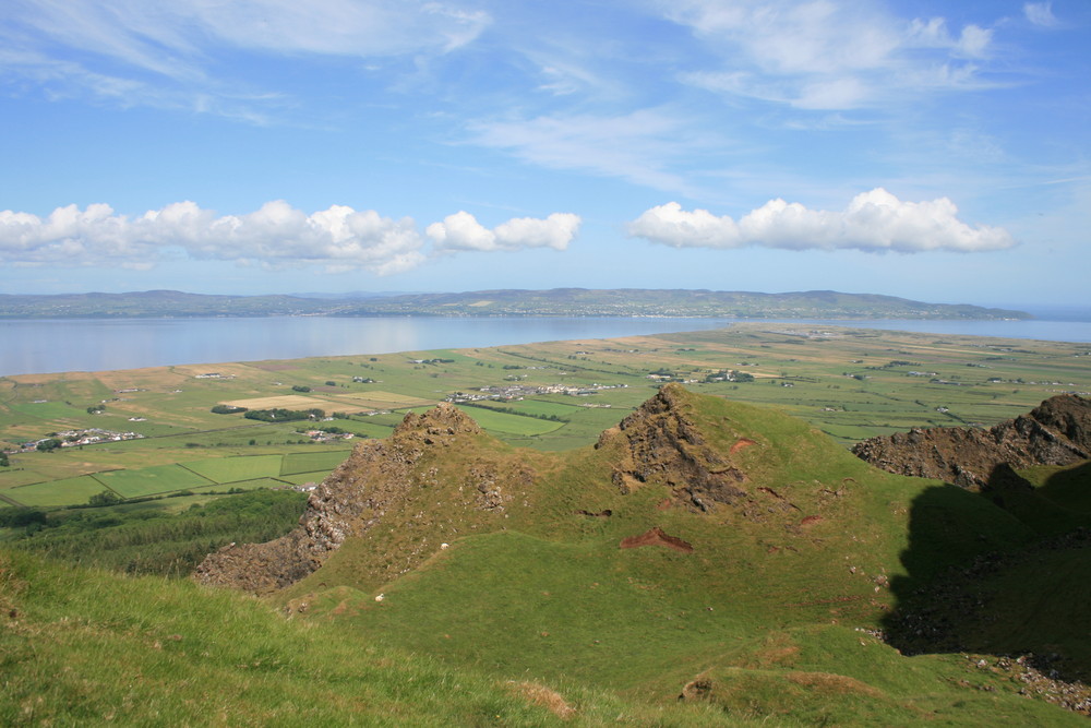 View over Magilligan Point from Binevenagh