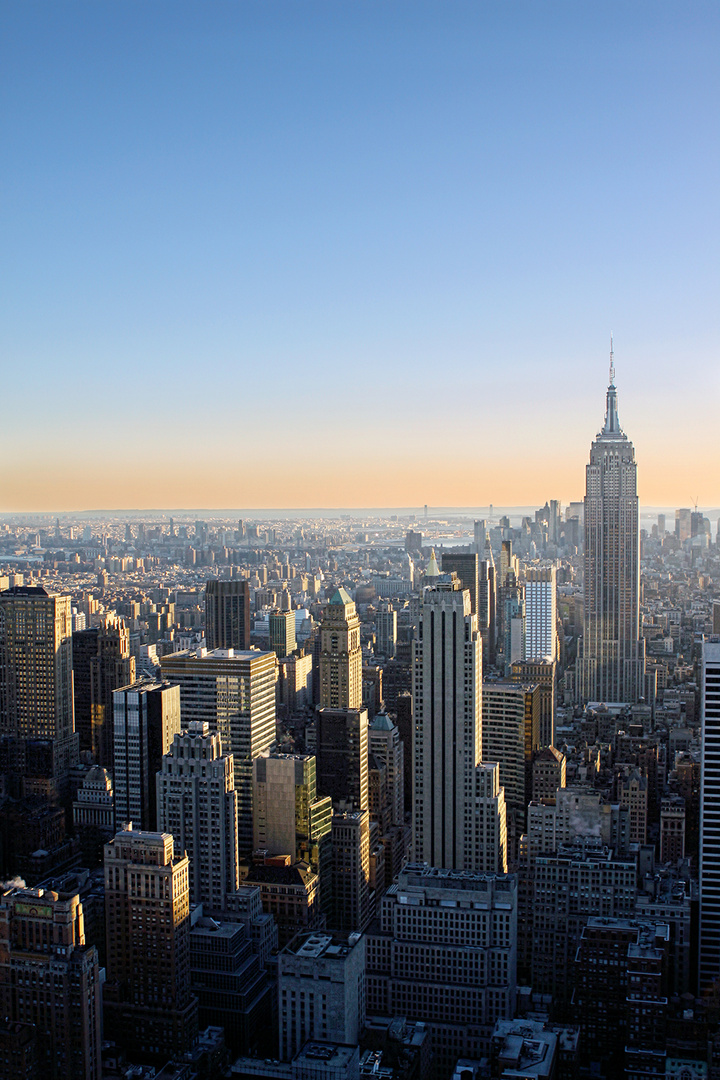 View over New York