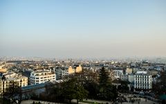 View over Paris from Montmartre