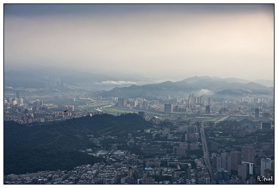 View over Taipei