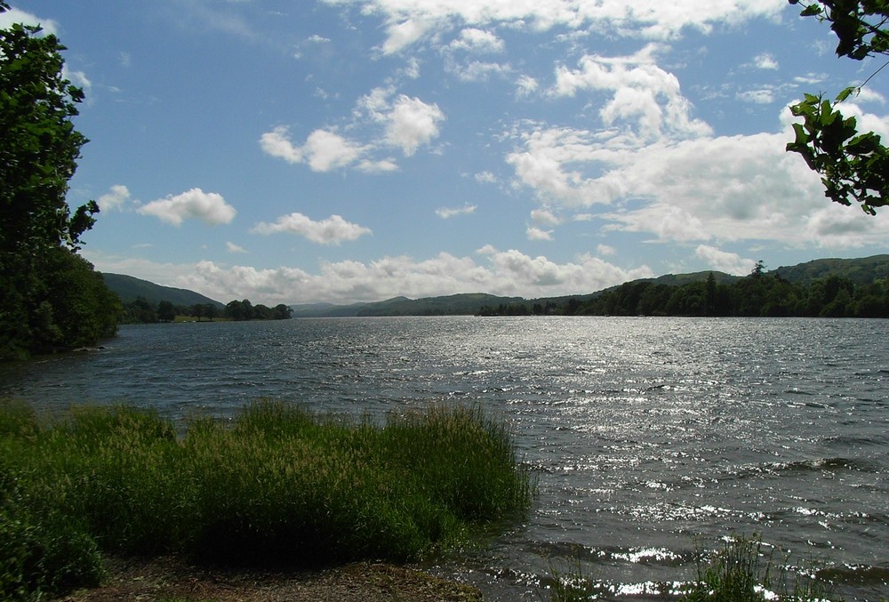 View over The Lake District