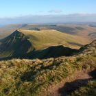 View south-east from Pen-y-Fan