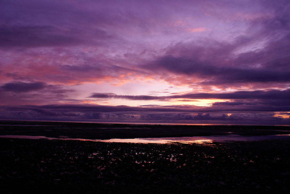 View to mainland of British Columbia