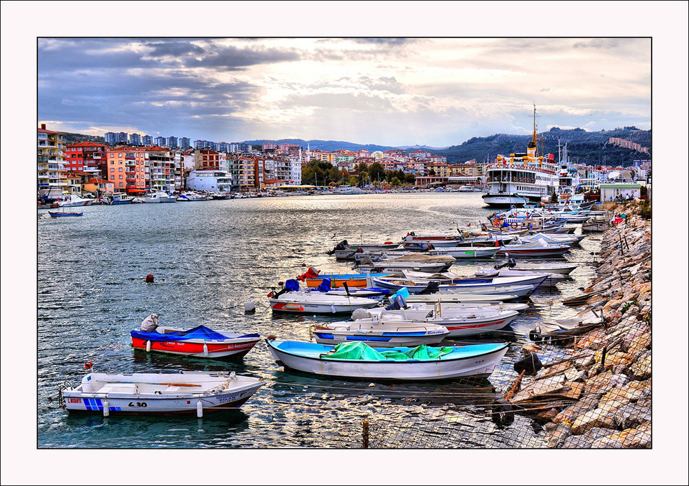 View to mUdanya from sea