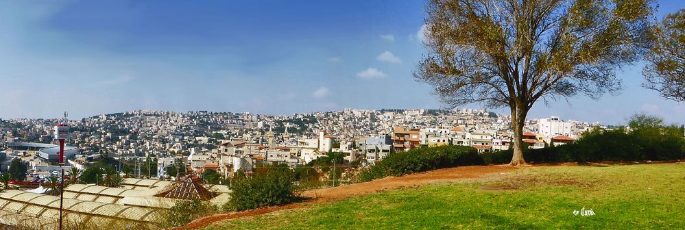 view to Old Nazareth....